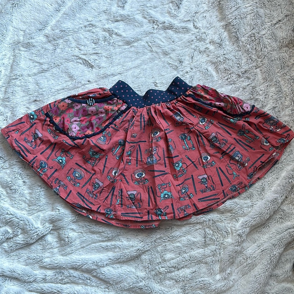 Matilda Jane Secret Fields Hold the Phone Telephone and Floral print twirl skirt